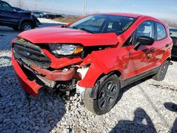 Ford Ecosport S Vehiculos salvage en venta: 2020 Ford Ecosport S