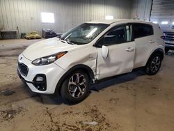 Salvage cars for sale at Franklin, WI auction: 2022 KIA Sportage LX