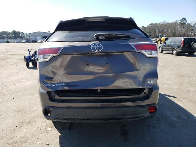 2014 Toyota Highlander LE