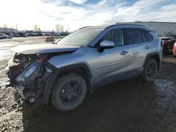 Salvage cars for sale at Rocky View County, AB auction: 2021 Toyota Rav4 LE