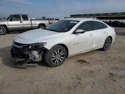 Salvage cars for sale at Houston, TX auction: 2021 Chevrolet Malibu RS