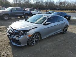 Salvage cars for sale at Waldorf, MD auction: 2018 Honda Civic SI