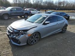 Honda Civic SI salvage cars for sale: 2018 Honda Civic SI