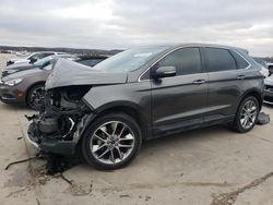 Ford Edge Titanium salvage cars for sale: 2015 Ford Edge Titanium