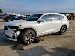 Salvage cars for sale from Copart Longview, TX: 2022 Acura MDX Technology