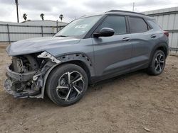 Salvage cars for sale from Copart Mercedes, TX: 2021 Chevrolet Trailblazer RS