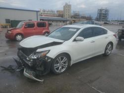 Salvage cars for sale from Copart New Orleans, LA: 2017 Nissan Altima 3.5SL