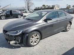 Salvage cars for sale from Copart Tulsa, OK: 2015 Chrysler 200 Limited