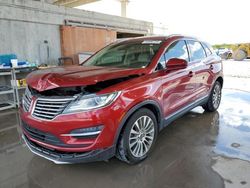 Salvage cars for sale from Copart West Palm Beach, FL: 2018 Lincoln MKC Reserve