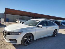 Salvage cars for sale from Copart Andrews, TX: 2020 Honda Accord Sport