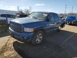 Salvage cars for sale at Woodhaven, MI auction: 2004 Dodge RAM 1500 ST