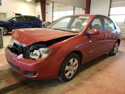 Salvage cars for sale from Copart Angola, NY: 2009 KIA Spectra EX