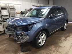 Ford Explorer Vehiculos salvage en venta: 2018 Ford Explorer XLT