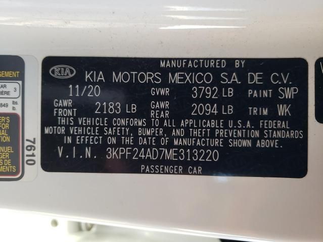 2021 KIA Forte FE