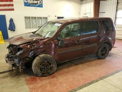 Honda Pilot LX salvage cars for sale: 2015 Honda Pilot LX