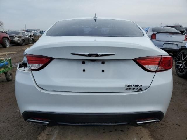 2015 Chrysler 200 S