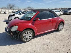 2008 Volkswagen New Beetle Convertible SE en venta en Haslet, TX