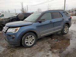 Salvage cars for sale from Copart Montreal Est, QC: 2019 Ford Explorer XLT