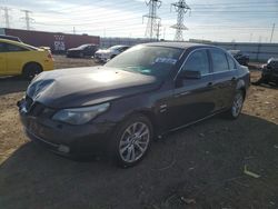 Vehiculos salvage en venta de Copart Elgin, IL: 2009 BMW 535 XI