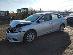 Salvage cars for sale from Copart Hillsborough, NJ: 2018 Nissan Sentra S