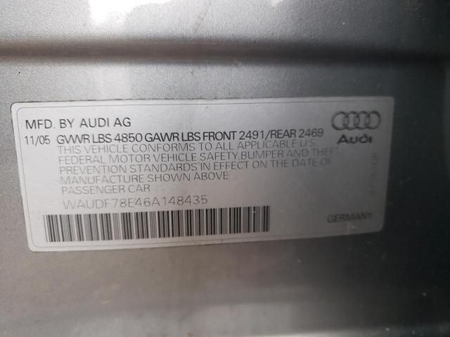 2006 Audi A4 2.0T Quattro