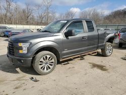 Salvage cars for sale from Copart Ellwood City, PA: 2017 Ford F150 Super Cab