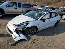 Salvage cars for sale at Marlboro, NY auction: 2021 Tesla Model 3
