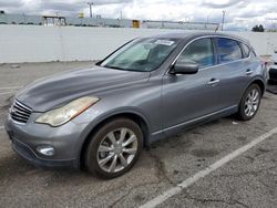 Salvage cars for sale at Van Nuys, CA auction: 2011 Infiniti EX35 Base