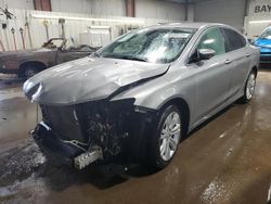 Vehiculos salvage en venta de Copart Elgin, IL: 2015 Chrysler 200 Limited