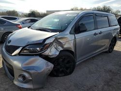 Toyota Sienna Sport salvage cars for sale: 2015 Toyota Sienna Sport