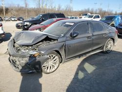 Vehiculos salvage en venta de Copart Bridgeton, MO: 2022 Honda Civic Touring