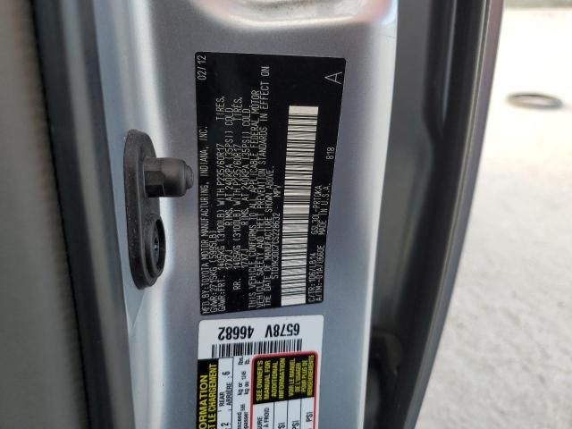 2012 Toyota Sienna XLE