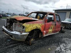 Ford F350 salvage cars for sale: 2002 Ford F350 SRW Super Duty