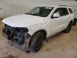 Salvage cars for sale at Lansing, MI auction: 2015 Dodge Durango Limited