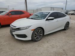 Salvage cars for sale at Temple, TX auction: 2016 Honda Civic EX