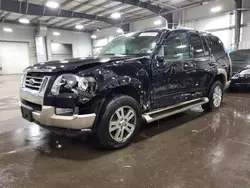 Salvage cars for sale at Ham Lake, MN auction: 2007 Ford Explorer Eddie Bauer
