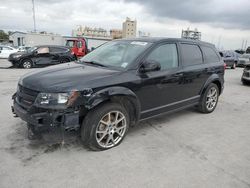 Salvage cars for sale from Copart New Orleans, LA: 2018 Dodge Journey GT