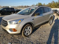 Salvage cars for sale at Memphis, TN auction: 2017 Ford Escape S