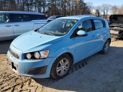 Salvage cars for sale from Copart North Billerica, MA: 2014 Chevrolet Sonic LT