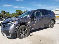Salvage cars for sale from Copart Fort Pierce, FL: 2021 Honda CR-V EXL