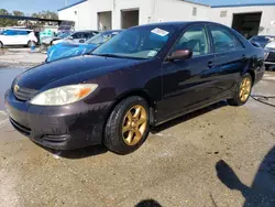 Salvage cars for sale from Copart New Orleans, LA: 2004 Toyota Camry LE