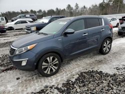 Salvage cars for sale at Windham, ME auction: 2011 KIA Sportage EX