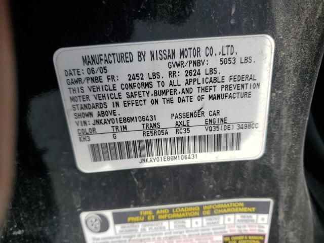 2006 Infiniti M35 Base