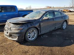 Salvage cars for sale from Copart Columbia Station, OH: 2018 Chevrolet Malibu Hybrid