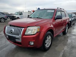 Mercury salvage cars for sale: 2008 Mercury Mariner