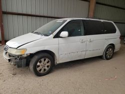 Salvage cars for sale from Copart Houston, TX: 2002 Honda Odyssey EX