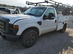 Salvage trucks for sale at Gaston, SC auction: 2008 Ford F350 SRW Super Duty