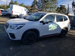 Subaru Vehiculos salvage en venta: 2020 Subaru Forester Sport