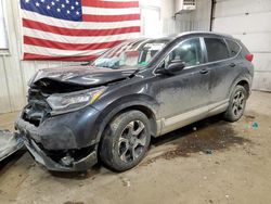 Salvage cars for sale at Lyman, ME auction: 2019 Honda CR-V Touring