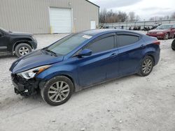 Salvage cars for sale from Copart Lawrenceburg, KY: 2016 Hyundai Elantra SE